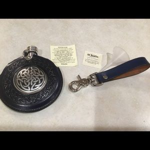 Pewter Flask, St. Justin